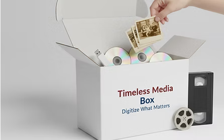 Order your Timeless Media Box & pack your items